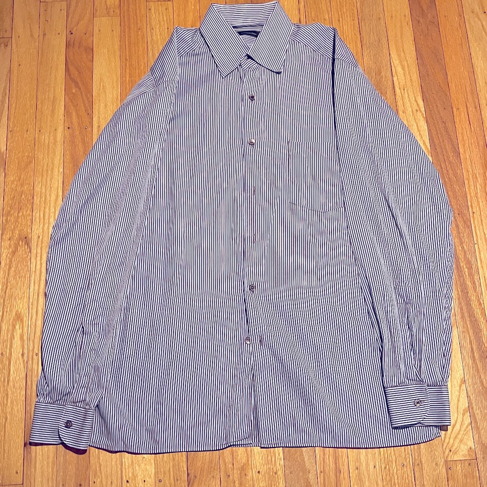Men’s Ermenegildo Zenga Long Sleeve Dress Shirt